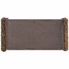 vidaXL Sidebord Naturfarvet 44,5 x 45 x 45 cm Massiv Mahogni