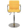 vidaXL barstol stof gul