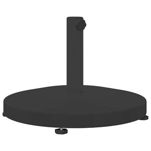 vidaXL Parasolfod 24.6 kg Sort Rund