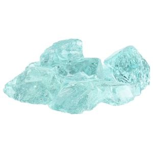 vidaXL Have Sten Turkis 12 cm Glas