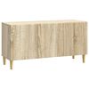 vidaXL TV-skab Sonoma-eg 99 x 34,5 x 50 cm Konstrueret tr&aelig;