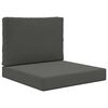 vidaXL Udend&oslash;rs Sofa Pude Polyester Antracit 60 x 60 cm