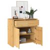 vidaXL Sideboard Drammen Egetræsfarvet 79 x 43 x 75.5 cm