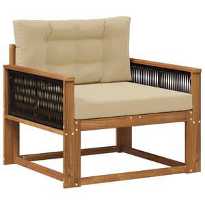 vidaXL Udend&oslash;rs Mellem Sofa Naturfarvet