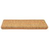 vidaXL selvkl&aelig;bende trappem&aring;tter 15 stk. 65x21x4 cm sisal-look sisal
