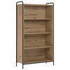 vidaXL Bogskab 55,5 x 33 x 174 cm Konstrueret tr&aelig; Artisan-eg
