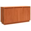 vidaXL Sideboard Brun eg 111 x 34 x 60 cm Massiv fyrretr&aelig;