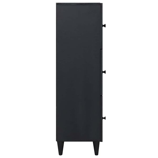 vidaXL Opbevaringsskabe Flerfarvet 40 x 33,5 x 110 cm Massivt mangotræ