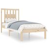 vidaXL sengeramme 90x200 cm massivt fyrretr&aelig;