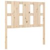 vidaXL sengeg&aelig;rde 95,5x4x100 cm massivt fyrretr&aelig;