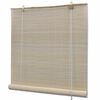 vidaXL rullegardiner 2 stk. 120x160 cm naturlig bambus