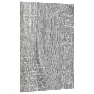vidaXL Dekor Panels 12 stk. Gr&aring; Sonoma 21 x 30 x 0,27 cm