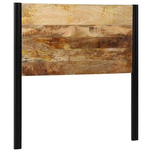 vidaXL hovedg&aelig;rde 100 cm massivt mangotr&aelig; og jern