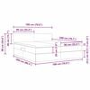 vidaXL Opbevaringsseng med madras Lysegr&aring; 180 x 200 cm Faux l&aelig;der