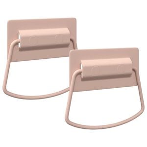 vidaXL Skab H&aring;ndtag 2 stk. Lyser&oslash;d 85 x 45 mm Metal