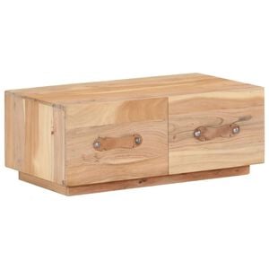 vidaXL sofabord 90x50x35 cm massivt genbrugstr&aelig;
