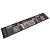 vidaXL k&oslash;kkent&aelig;ppe 60x300 cm Coffee Black-design vaskbart velour