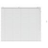 vidaXL Persienner Hvid 145 x 130 cm 35 mm Massivt Paulownia Tr&aelig;