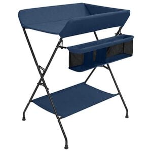 vidaXL puslebord jern marinebl&aring;