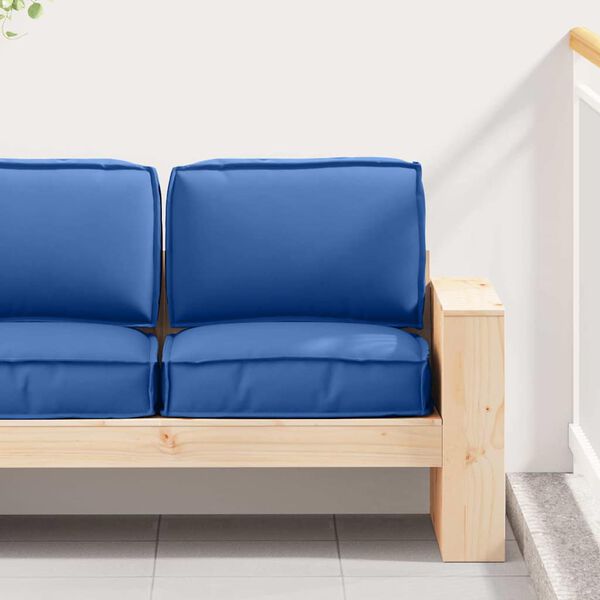 vidaXL Palle Pudes&aelig;t 2 pcs Kongelig bl&aring; Oxford stof