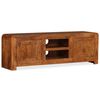 vidaXL tv-skab 120x30x40 cm massivt tr&aelig; honningfarvet finish