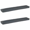 vidaXL Palle Pudes&aelig;t 2 stk. Oxford Stof Antracit 200 x 40 x 8 cm