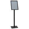 vidaXL Pedestal Plakatstand a3 St&oslash;bejern Sort