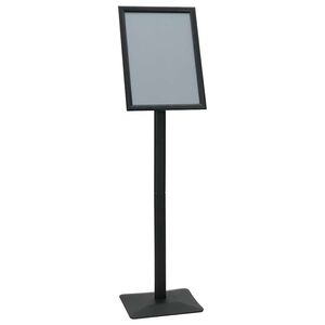 vidaXL Pedestal Plakatstand a3 St&oslash;bejern Sort