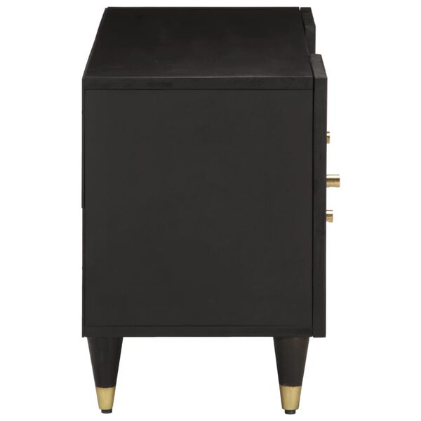 vidaXL tv-bord 105x33x46cm massivt mangotr&aelig;