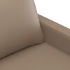 vidaXL 2-personers sofa 120 cm kunstl&aelig;der cappuccino