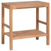 vidaXL badev&aelig;relsesskab 74x45x75 cm massivt teak