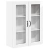 vidaXL Panel til opvaskemaskine Kalmar H&oslash;j gloss hvid 80 x 31 x 100 cm