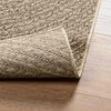 vidaXL gulvt&aelig;ppe ZIZUR beige 60x110 cm jute-look indend&oslash;rs og udend&oslash;rs