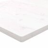 vidaXL bordplade 90x90x2,5 cm firkantet massivt fyrretr&aelig; hvid
