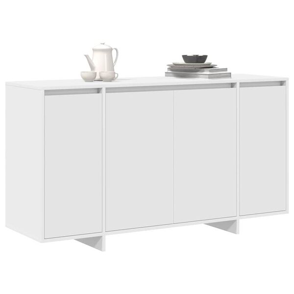 vidaXL Sideboard Hvid 135 x 41 x 75 cm Konstrueret tr&aelig;
