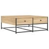 vidaXL sofabord 100x99x40 cm konstrueret tr&aelig; sonoma-eg
