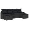 vidaXL Sofa S&aelig;t 6 stk. polyrattan