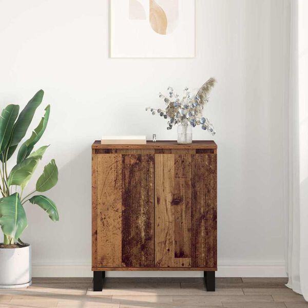 vidaXL Sideboard Gammelt tr&aelig; 60 x 35 x 70 cm Konstrueret tr&aelig;