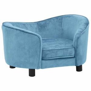 vidaXL hundesofa 69x49x40 cm plys turkis