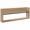 vidaXL Magasin Rack Artisan Egetr&aelig; 80 x 12 x 30 cm Konstrueret tr&aelig;
