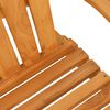 vidaXL Adirondack-havestol 77x78x95 cm massivt teaktræ