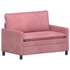 vidaXL Sofa Lyser&oslash;d 126 x 81 x 87,5 cm Fl&oslash;jl