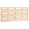 vidaXL sengegavl 126x3x63 cm massivt fyrretr&aelig;