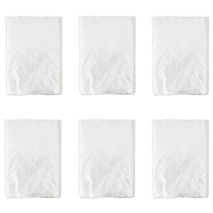 vidaXL St&oslash;vblad 6 pcs Transparent 400 x 500 cm HDPE