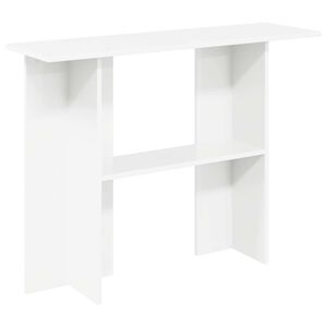 vidaXL Konsolbord Hvid 100 x 30 x 75 cm Konstrueret tr&aelig;