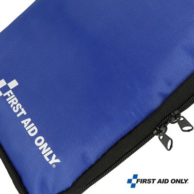 FIRST AID ONLY førstehjælpssæt 50 dele i lynlåstaske blå