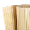 vidaXL Hegnspaneler Gul PVC