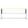 vidaXL justerbart badmintonnet 400x103x94-158 cm metal