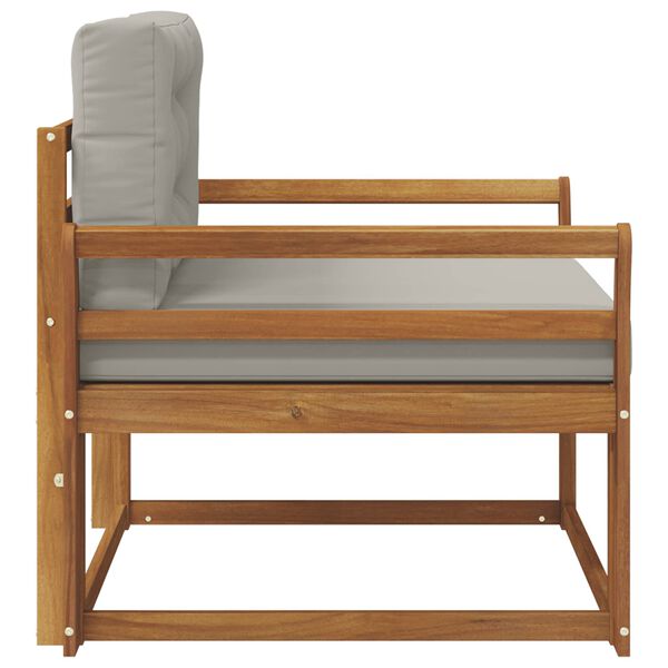 vidaXL Udend&oslash;rs Mellem Sofa Massivt Akacietr&aelig; Naturfarvet