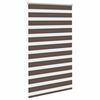 vidaXL Rullegardin i zebradesign 80 x 175 cm kaffefarvet